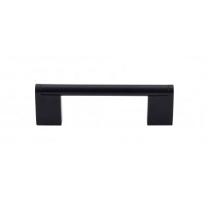 Top Knobs M1055 Princetonian Bar Pull 3 3/4 Inch CC Flat Black